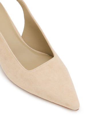 Detail View - Click To Enlarge - EQUIL - 50 Ardea Suede Slingback Pumps