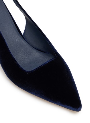 Detail View - Click To Enlarge - EQUIL - 50 Ardea Velvet Slingback Pumps