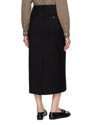 Back View - Click To Enlarge - DUNST - H-Line Back Slit Skirt