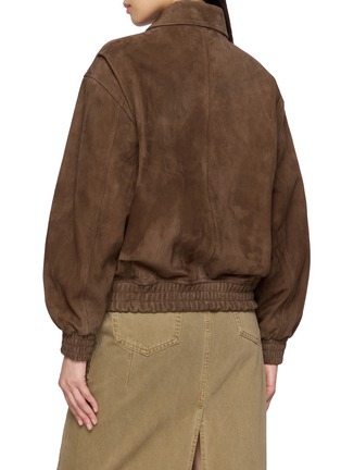 Back View - Click To Enlarge - DUNST - Unisex Suede Blouson Jacket
