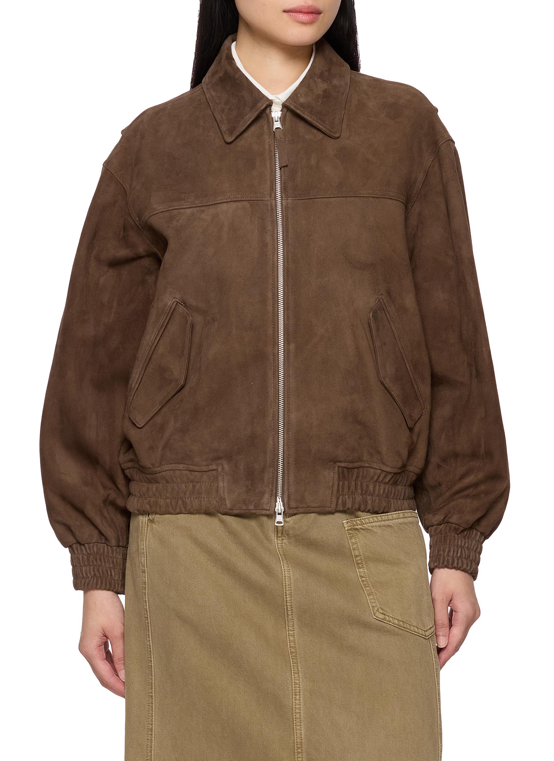DUNST | Unisex Suede Blouson Jacket | Women | Lane Crawford