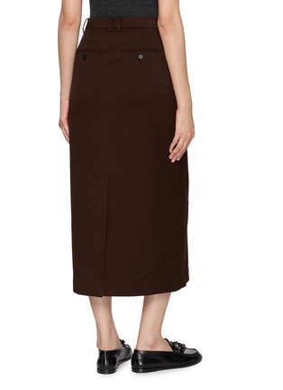 Back View - Click To Enlarge - DUNST - H-Line Back Slit Skirt