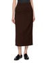 DUNST H-Line Back Slit Skirt
