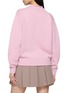 Back View - Click To Enlarge - DUNST - Roll Neck Chunky Knit Unisex Sweater