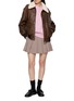 Figure View - Click To Enlarge - DUNST - Roll Neck Chunky Knit Unisex Sweater