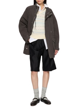 Figure View - Click To Enlarge - DUNST - Unisex V-Neck Knit Vest