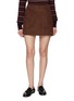 DUNST Suede Mini Skirt
