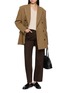 Figure View - Click To Enlarge - DUNST - Essential Straight Leg Dark Wash Jeans