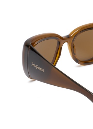 Detail View - Click To Enlarge - SAINT LAURENT - Bio Injection Square Sunglasses