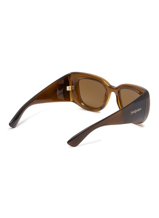 Figure View - Click To Enlarge - SAINT LAURENT - Bio Injection Square Sunglasses