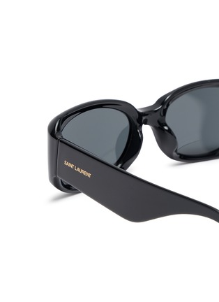 Detail View - Click To Enlarge - SAINT LAURENT - Bio Injection Rectangle Sunglasses