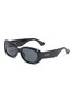 Main View - Click To Enlarge - SAINT LAURENT - Bio Injection Rectangle Sunglasses