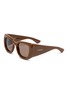 SAINT LAURENT Bio Injection Square Sunglasses