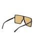 Figure View - Click To Enlarge - SAINT LAURENT - Recycled Acetate Square Sunglasses