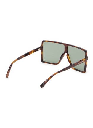 Figure View - Click To Enlarge - SAINT LAURENT - Recycled Acetate Square Sunglasses
