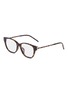 SAINT LAURENT Acetate Metal Square Optical Glasses