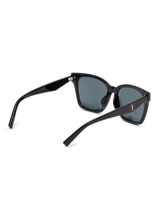Figure View - Click To Enlarge - SAINT LAURENT - Recycled Acetate Square Sunglasses