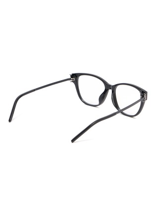 Figure View - Click To Enlarge - SAINT LAURENT - Acetate Metal Square Optical Glasses