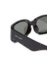 Detail View - Click To Enlarge - SAINT LAURENT - Bio Injection Rectangle Sunglasses