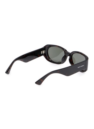 Figure View - Click To Enlarge - SAINT LAURENT - Bio Injection Rectangle Sunglasses
