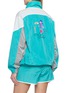 Back View - Click To Enlarge - HALFWAY NATIVE - MEET U 80'S Colour Block Jacket