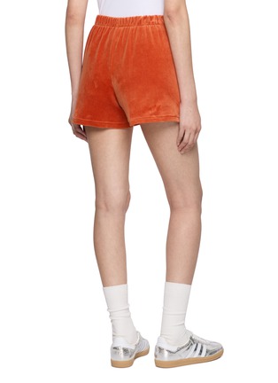 Back View - Click To Enlarge - HALFWAY NATIVE - Terrier Velour Shorts