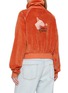 Back View - Click To Enlarge - HALFWAY NATIVE - Terrier Graphic Velour Jacket