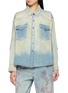 FOUND Western Light Wash Denim Shirt