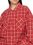  - FOUND - Raw Cut Fringe Check Camp Shirt