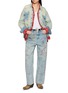 Figure View - Click To Enlarge - FOUND - Raw Cut Fringe Check Camp Shirt