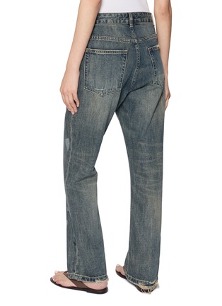 Back View - Click To Enlarge - FOUND - Monet Paint Medium Wash Jeans