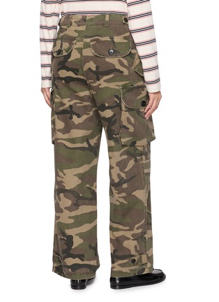 Back View - Click To Enlarge - FOUND - Camouflage Utility Cargo Pants