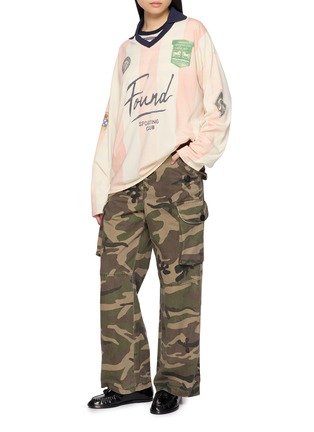 Figure View - Click To Enlarge - FOUND - Striped Sports Jersey
