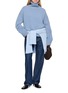 Figure View - Click To Enlarge - R2W - Kerin Straight Leg Denim Jeans