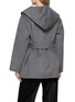 Back View - Click To Enlarge - R2W - Jasper Belted Hooded Coat