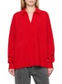 R2W Diego Open Collar Cashmere Knit Sweater