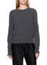 R2W Round Neck Cashmere Knit Sweater