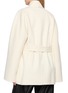 Back View - Click To Enlarge - R2W - Marena Shawl Collar Wool Cashmere Handmade Coat