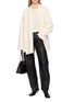 Figure View - Click To Enlarge - R2W - Marena Shawl Collar Wool Cashmere Handmade Coat