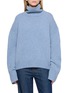 R2W Straight Hem Turtleneck Knit Sweater
