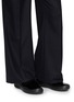 Figure View - Click To Enlarge - PRADA - Brushed Leather Loafers