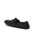  - PRADA - Vitello Shuffle Antiqued Leather Boat Shoes