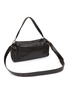 Figure View - Click To Enlarge - PRADA - Distressed Leather Crossbody Bag