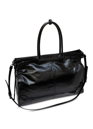 Figure View - Click To Enlarge - PRADA - Extra-Large  Bonnie Leather Shoulder Bag