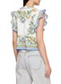 Back View - Click To Enlarge - FARM RIO - Emily Floral Tapestry Blouse