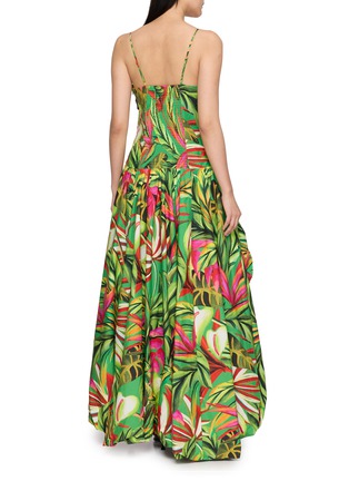 Back View - Click To Enlarge - FARM RIO - Tropical Dream Maxi Dress