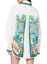 Back View - Click To Enlarge - FARM RIO - Rio Mosaic Print Cotton Shirt