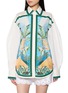 FARM RIO Rio Mosaic Print Cotton Shirt