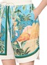  - FARM RIO - Mosaic Print Drawstring Shorts