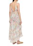 Back View - Click To Enlarge - FARM RIO - Rendeira Ruffle Floral Maxi Dress